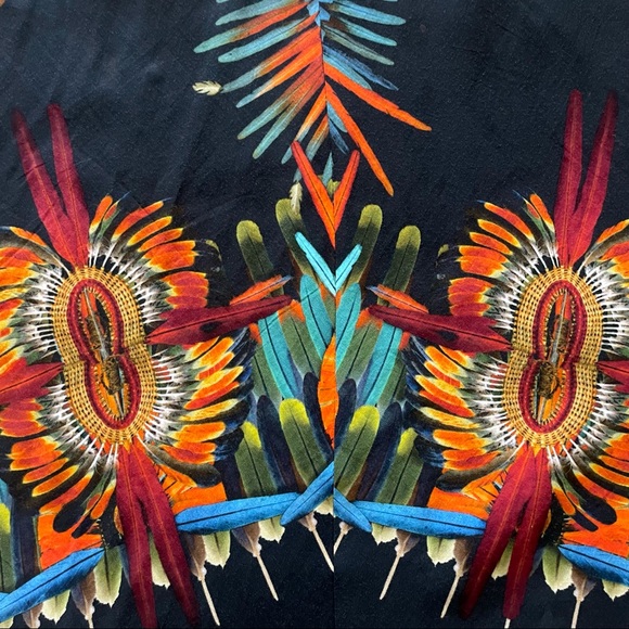 Jean Paul Gaultier Vintage Soleil Designer 1990s Printed Halter Dress - Picture 11 of 14